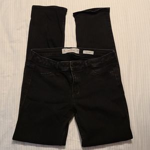 Hollister Skinny Low Rise Black Jeans